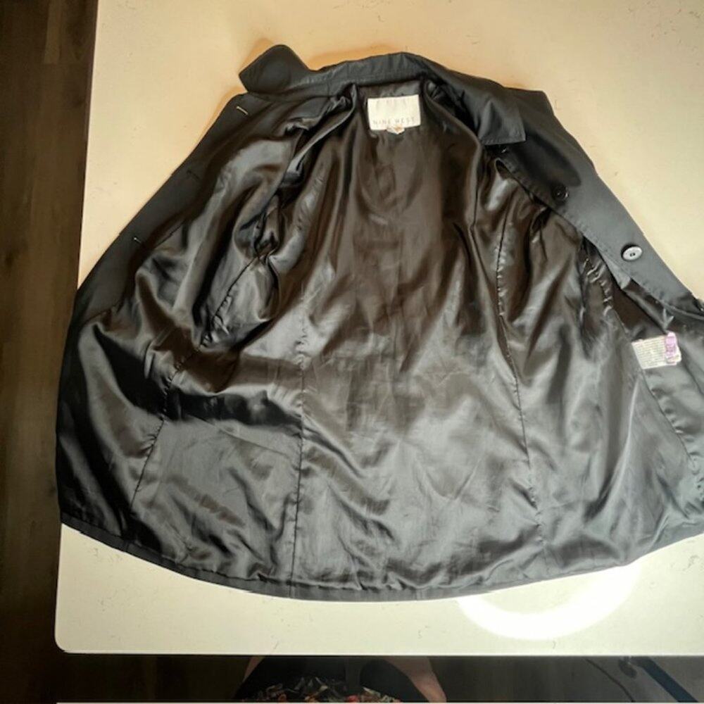 Nine West Softshell Water Resistant Jacket Large Black - Picture 7 of 14